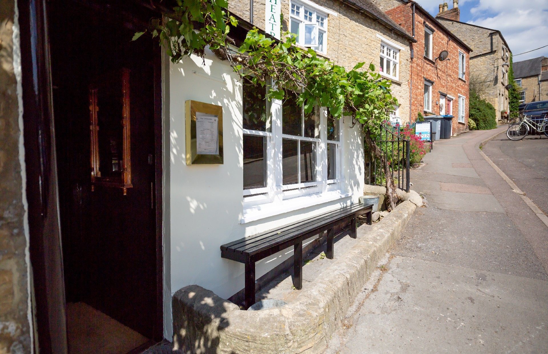 The dining room at The Chequers
